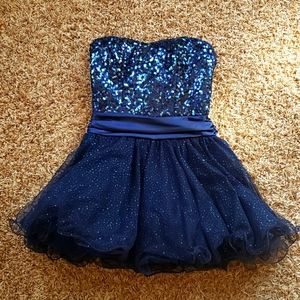 Speechless Sequin Mini Formal Dress